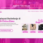 Website Toko Online Modern dengan Fitur Lengkap untuk Penjualan